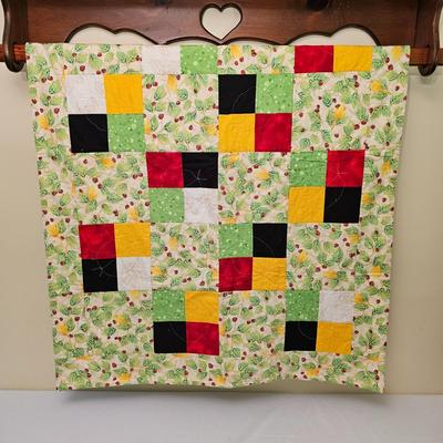 Assorted Quilts, Wall Hangers + Quilt Rack (GB1-JS)