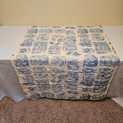 Assorted Quilts, Wall Hangers + Quilt Rack (GB1-JS)