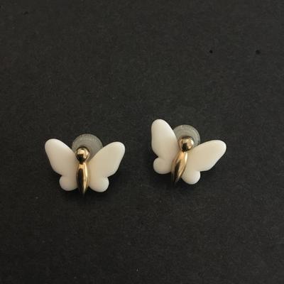 Vintage butterfly earrings