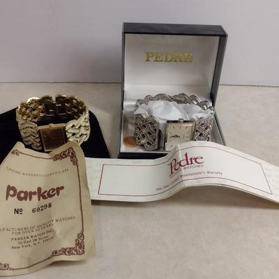 Pair of Bracelet Watches- Pedre and Parker (#34)