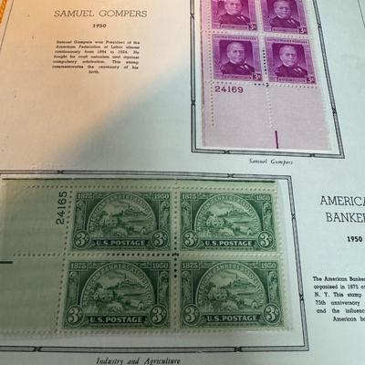 US Postage Stamp Album / Book #2 - 300+ pages