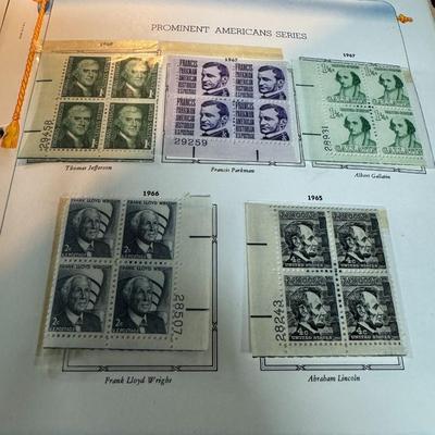 US Postage Stamp Album / Book #2 - 300+ pages