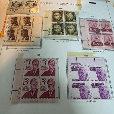 US Postage Stamp Album / Book #2 - 300+ pages