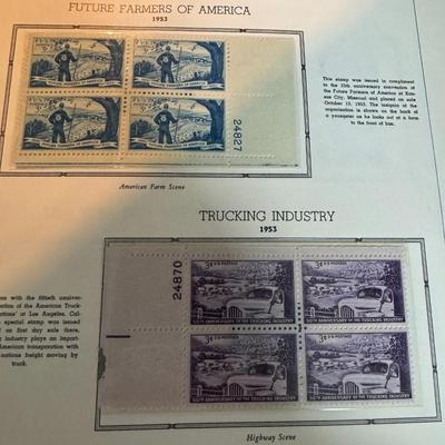US Postage Stamp Album / Book #2 - 300+ pages