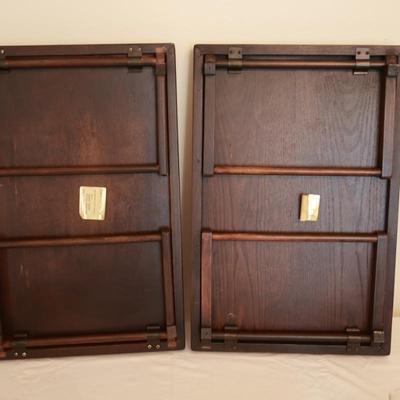 Pair of Vintage Folding Lap Trays