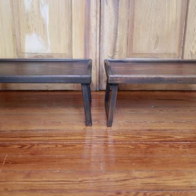 Pair of Vintage Folding Lap Trays