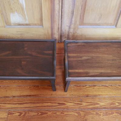 Pair of Vintage Folding Lap Trays