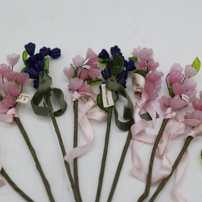 Murano Glass Flower Stems