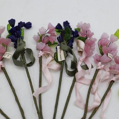 Murano Glass Flower Stems
