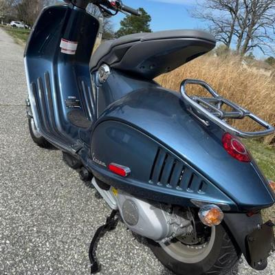 Sale Photo Thumbnail #19: Vespa Primavera 946 Motorcycle – 262 Miles Don’t miss this rare opportunity to own a virtually new Vespa Primavera 946 – a stunning blend of Italian design and modern performance. With only 262 total miles, this Vespa has been garage stored and rema