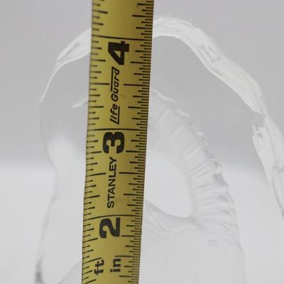 Cristal d'Arques Art Collection - Etched Mountain Goat