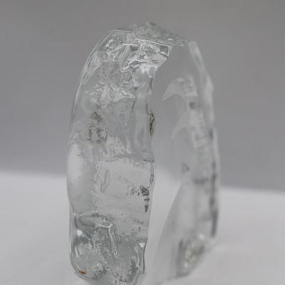 Cristal d'Arques Art Collection - Etched Mountain Goat
