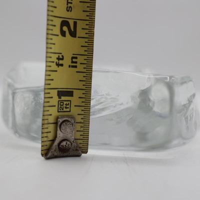 Cristal d'Arques Art Collection - Etched Mountain Goat