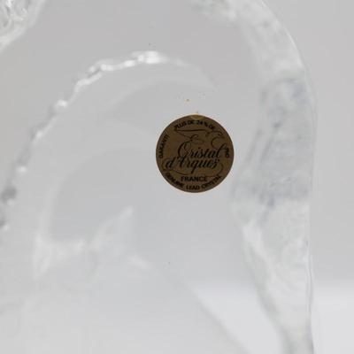 Cristal d'Arques Art Collection - Etched Mountain Goat