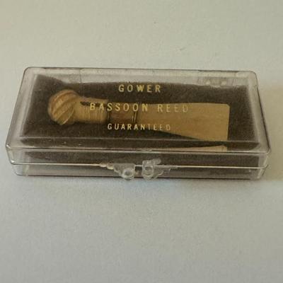 G0WER basson reed / vintage reed