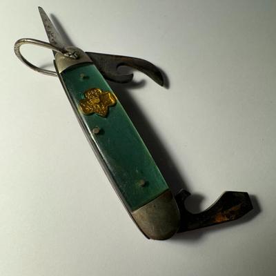 KUTMASTER Girl Scout knife / Utica cutlery company