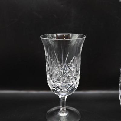 Gorham Crystal Iced Tea Glasses & Pitcher