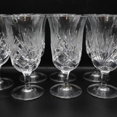 Gorham Crystal Iced Tea Glasses & Pitcher