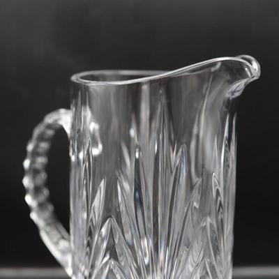 Gorham Crystal Iced Tea Glasses & Pitcher