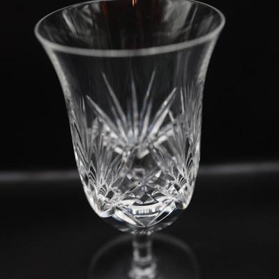 Gorham Crystal Iced Tea Glasses & Pitcher