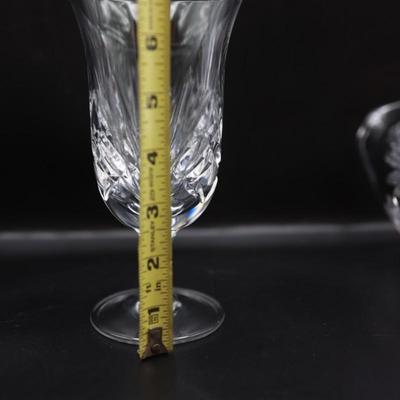 Gorham Crystal Iced Tea Glasses & Pitcher