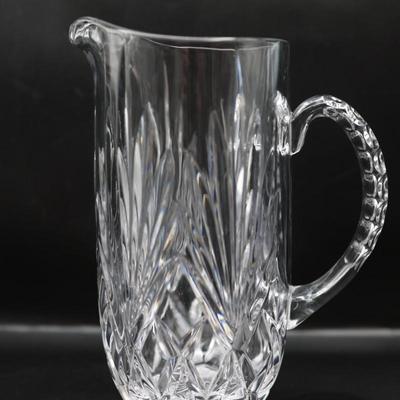 Gorham Crystal Iced Tea Glasses & Pitcher