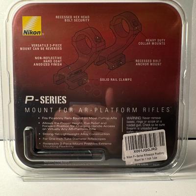 NIKON P Series Scope Mount Mount . 1” Tube #835 New Old Stock