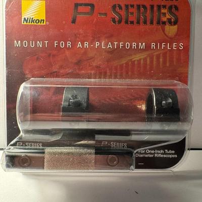 NIKON P Series Scope Mount Mount . 1” Tube #835 New Old Stock