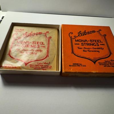GIBSON Mona=Steel hand strings 1930-1940's