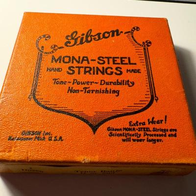 GIBSON Mona=Steel hand strings 1930-1940's
