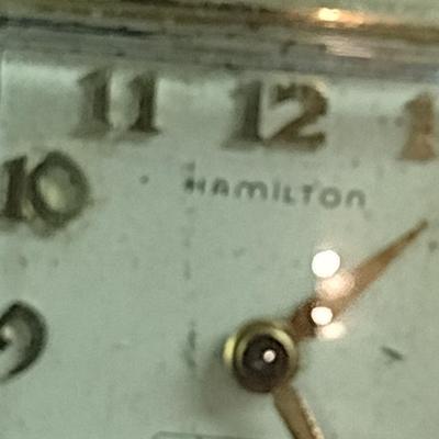 Vintage Hamilton Wrist Watch- 10 Karat Gold Filled (#35)