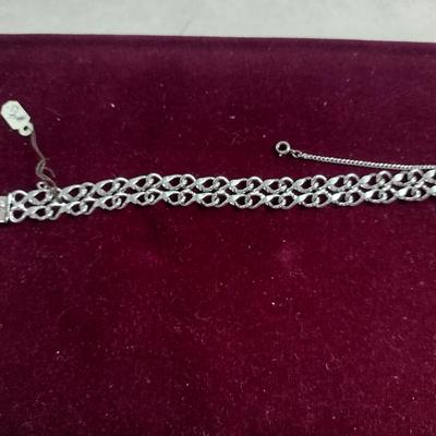 Sterling Silver Bracelet- Approx 7 1/4" Long- Approx Total Weight 24 Grams (#36)