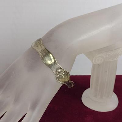 Reed & Barton Sterling Silver Spoon Cuff Bracelet- Approx Total Weight 18 Grams (#37)