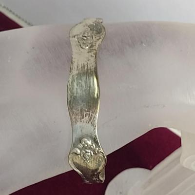 Reed & Barton Sterling Silver Spoon Cuff Bracelet- Approx Total Weight 18 Grams (#37)