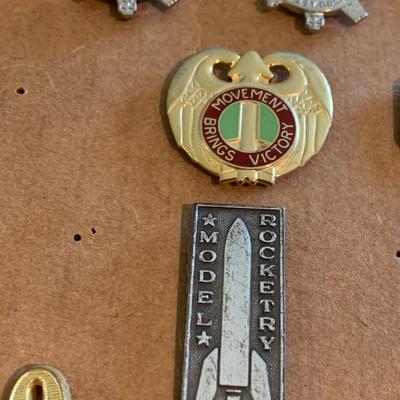 Rocket Pins Lot