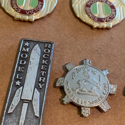 Rocket Pins Lot