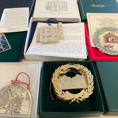 Assorted Ornaments In Boxes Lot