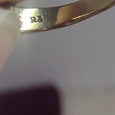 10 Karat Yellow Gold and Pink Stone Ring- Approx Size 9- Approx Total Weight 5.0 Grams (#39)