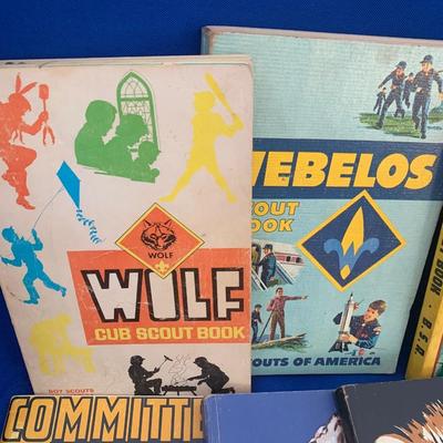 Vintage Scouting Books / Manuals Lot Webelos Cub Wolf Bear Scouts