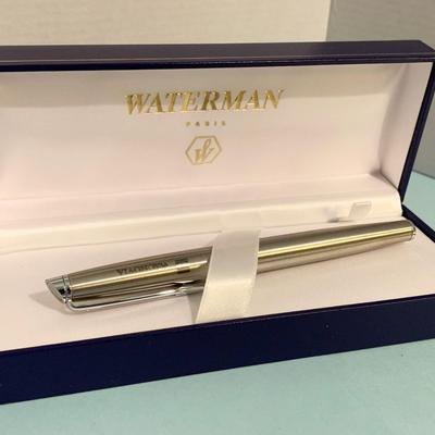 Waterman Ball Point Pen In Case Wachovia Bank