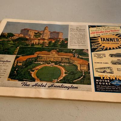 1941 Rose Bowl Parade Illustrated Guide Tournament of Roses