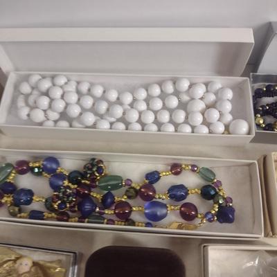 Collection of Fashion Jewelry- Necklaces, Earrings, Bracelets, etc. (#45)