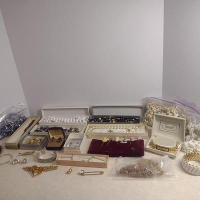 Collection of Fashion Jewelry- Necklaces, Earrings, Bracelets, etc. (#45)