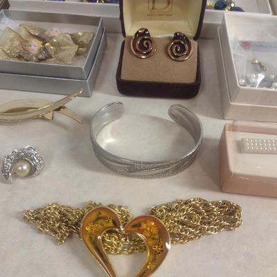 Collection of Fashion Jewelry- Necklaces, Earrings, Bracelets, etc. (#45)