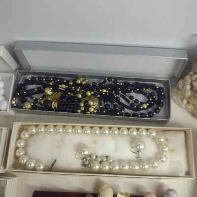 Collection of Fashion Jewelry- Necklaces, Earrings, Bracelets, etc. (#45)