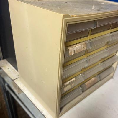 Four Small Parts Cabinets (SRF-MG)