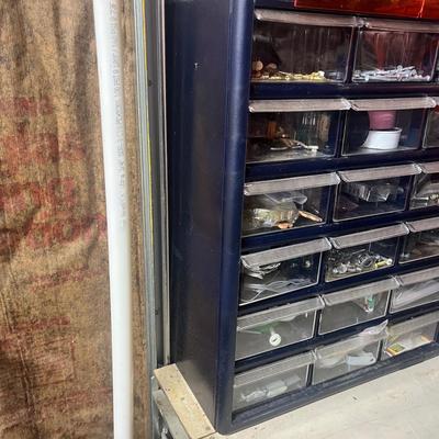 Four Small Parts Cabinets (SRF-MG)