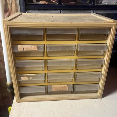 Four Small Parts Cabinets (SRF-MG)