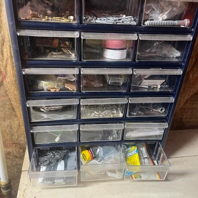 Four Small Parts Cabinets (SRF-MG)
