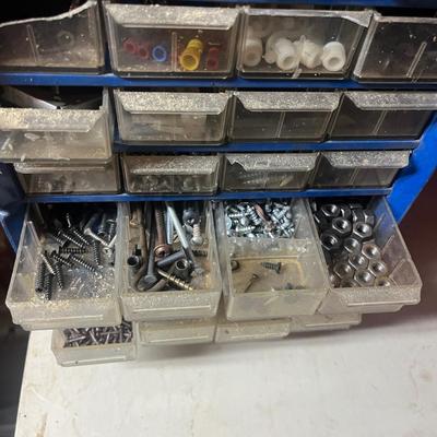 Four Small Parts Cabinets (SRF-MG)